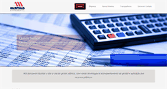 Desktop Screenshot of meritusconsultoria.com.br